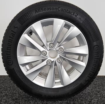 All season set | 16 inch MATAR | Octavia | ŠKODA | Demo, Auto-onderdelen, Banden en Velgen, 16 inch, Banden en Velgen, Nieuw, All Season