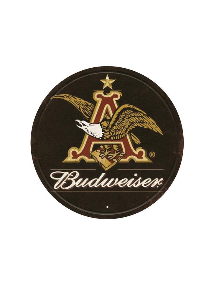 Budweiser, Huis en Inrichting, Woonaccessoires | Wanddecoraties, Ophalen of Verzenden