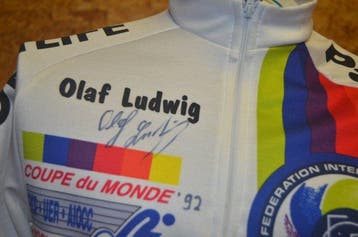 Panasonic Sportlife - Olaf Ludwig - 1992 - Wielertrui, Nieuw