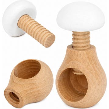 Glowel Houten Notenkraker: Ecologisch & Duurzaam Noten Kr..., Ophalen of Verzenden, Nieuw