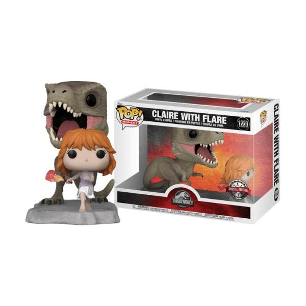 Funko Pop!  Jurassic World - Claire with Flare Movie Moment, Verzamelen, Poppetjes en Figuurtjes, Verzenden