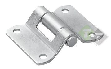Scharnier - 73mm X 61mm - Aanhanger Scharnier - Deurscharnie, Ophalen of Verzenden, Nieuw, IJzer, Overige typen