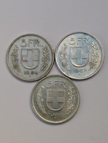 Zwitserland. 5 Francs (Zonder minimumprijs)