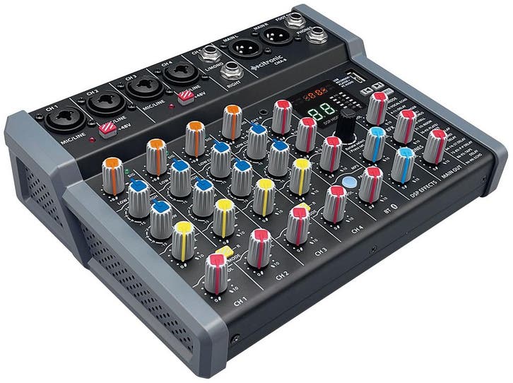 Citronic CMA-8 Mixer Met DSP, USB Play/Record/PC En, Muziek en Instrumenten, Microfoons, Nieuw, Verzenden