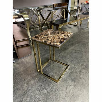 Laptoptafel Gold Marble, Huis en Inrichting, Verzenden, Nieuw