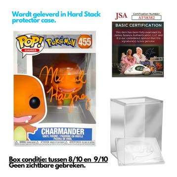 Gesigneerde Funko Pop! Pokemon Charmander #455, Verzamelen, Poppetjes en Figuurtjes, Verzenden, Nieuw