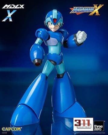 Threezero - MLDX - Mega Man X - Rockman X - 12 cm Action, Verzenden, Nieuw