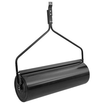vidaXL Gazonroller duwmodel 63 L ijzer zwart, Tuin en Terras, Hand-tuingereedschap, Verzenden, Nieuw