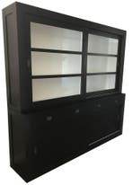 Buffetkast zwart Hasselt 240cm, Ophalen of Verzenden, Nieuw