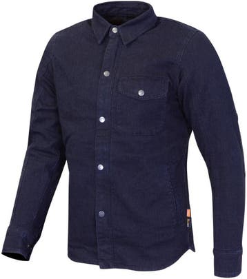 Merlin Porta D30 Canvas Donkerblauw Single Layer Motorshirt, Nieuw met kaartje, Jas | textiel, Merlin, Heren