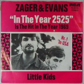 Zager & Evans - In the year 2525 - Single, Verzenden, Nieuw in verpakking