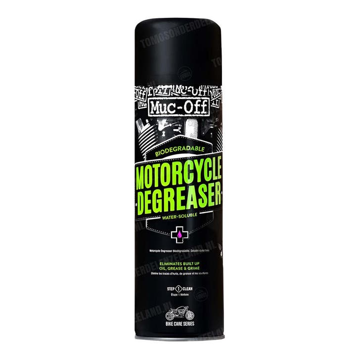 Muc-Off Motorcycle degreaser spuitbus 500ml, Fietsen en Brommers, Brommeronderdelen | Algemeen, Nieuw, Ophalen of Verzenden