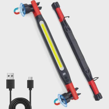 Oplaadbare LED Werkplaat Lamp met Magneet & Haken - Ideaal v, Verzenden, Nieuw