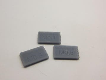 micromotor T004 Set modulemeters M0.3 - M0.4 - M0.5 set, Hobby en Vrije tijd, Modeltreinen | H0, Overige merken, Gelijkstroom