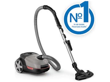 Philips -  Stofzuiger Met Zak Max Zuigvermogen 750 W Beige, Verzenden, Nieuw, Stofzak, Minder dan 1200 watt