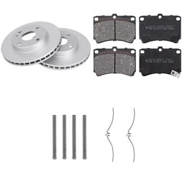 Voordeelpakket remschijven & remblokken Mazda Demio 1.3 16V, Verzenden, Nieuw, Mazda