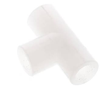 T-koppeling G1/8 Binnendraad Polyvinylideenfluoride (PVDF), Verzenden, Nieuw