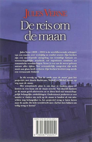 De reis om de maan 9789087200251 Jules Verne, Verzenden, Gelezen, Jules Verne