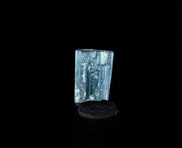 Specimen kristal toermalijn elbaït blauw neon ZEER ZELDZAM -