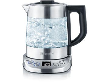 Severin WK 3473 - Waterkoker - 1L - Instelbare temperatuur, Verzenden, Zo goed als nieuw