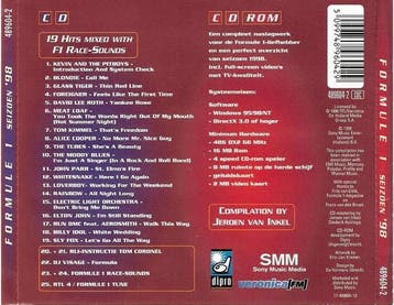 Various - Jeroen van Inkel RTL Formule 1 Seizoen 98, Ophalen of Verzenden, Gebruikt