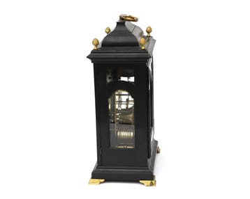 Een tafelklok, door: David Lestourgeon, Londen, ca. 1700