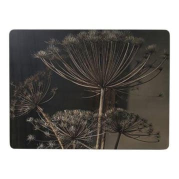 placemat berenklauw donker 30x40cm (4), Verzenden, Nieuw
