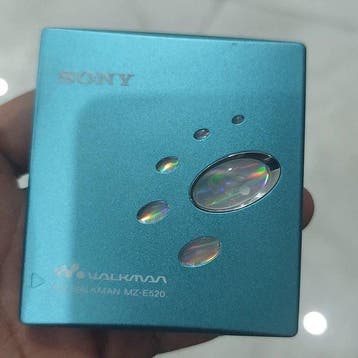 Sony - MZ-E520 Draagbare minidisc-speler, Nieuw