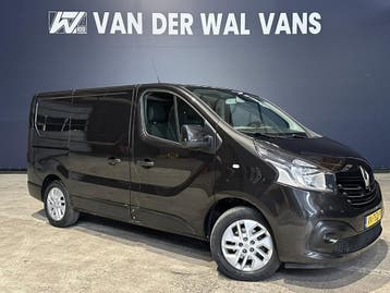 Renault Trafic 1.6 dCi 120pk L1H1 Airco | Navigatie | Camera, Euro 5, Stof, Gebruikt, Zwart