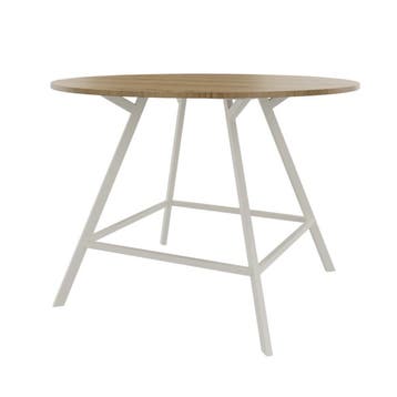 Bridge bartafel Ø 160 cm, 110 cm hoog, rechthoekige poten, Ophalen of Verzenden, Nieuw