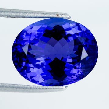 Blauw Tanzaniet - 8.45 ct - Gemological Institute of America, Sieraden, Tassen en Uiterlijk, Nieuw