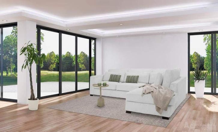 Loveseat Almere - loveseats - Wit, Huis en Inrichting, Stoelen, Wit, Nieuw, Stof