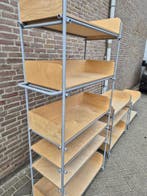 Complete winkelinrichting – industriële rekken (8 stuks), Ophalen