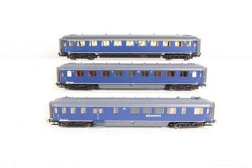 Roco H0 - 44291/44296/44385 - Modeltrein personenwagen (3) -, Nieuw