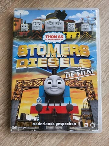 DVD - Thomas De Stoomlocomotief - Stomers Tegen Diesels, Avontuur, Gebruikt, Verzenden, Alle leeftijden