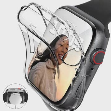 Transparante Beschermhoes Case voor Apple Watch 45/44/41/40m, Verzenden, Nieuw