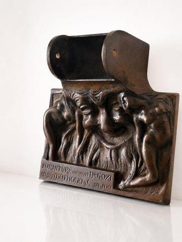 Architectonisch ornament - Bronze Pharmacy Interior Ornament