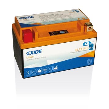 Exide Li-Ion accu | ELTX14H | 12V 4Ah, Ophalen of Verzenden, Nieuw