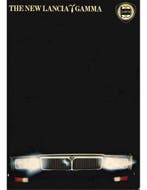 1981 LANCIA GAMMA BERLINA | COUPE BROCHURE ENGELS, Nieuw, Author
