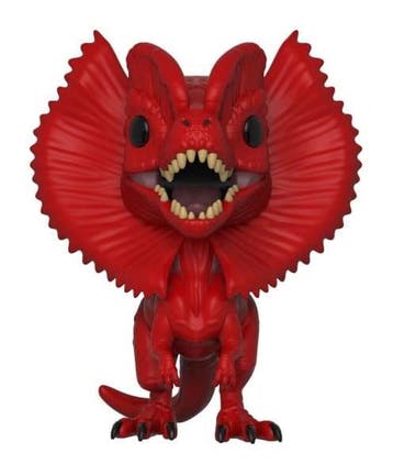 Jurassic Park POP! Movies Vinyl Figure Dilophosaurus (Rd) Ex, Ophalen of Verzenden, Nieuw