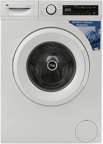 Wasmachine OK OWM 7112 B 7 kg kg 1400 rpm B Krasje/deukje, Minder dan 85 cm, Verzenden, Nieuw, Voorlader