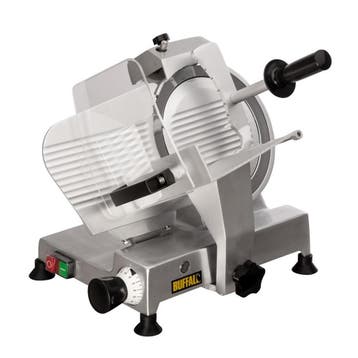 Buffalo vleessnijmachine 25cm snijblad, Verzenden, Nieuw in verpakking