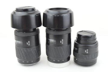 Minolta 35-70mm + 2 x 70-210mm Cameralens, Nieuw