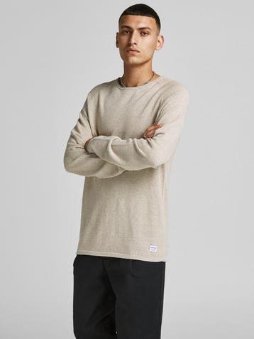 JACK&JONES JJEHILL KNIT CREW NECK NOOS Heren Trui - Maat S, Verzenden, Nieuw