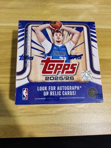 2025/26 Topps - 1 Box - Good (GD), Nieuw