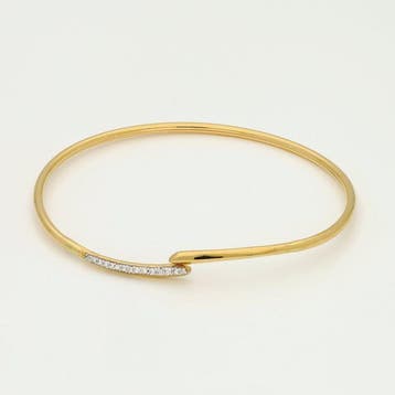 Armband - 18 karaat Geel goud Diamant (Natuurlijk), Nieuw