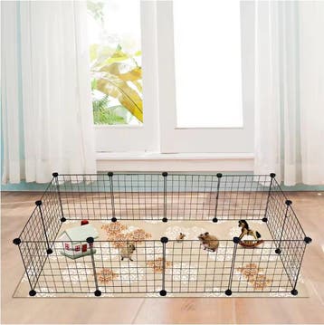 Metalen Dierenren Puppybox – 12 Panelen voor Kleine Dieren, Dieren en Toebehoren, Verzenden, Nieuw