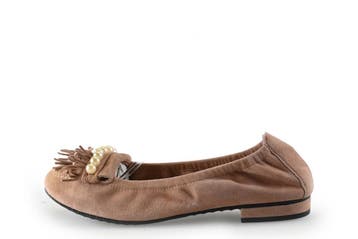Kennel Schmenger Ballerinas in maat 37 Beige, Verzenden, Beige, Ballerina's, Zo goed als nieuw