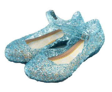 Glitter schoenen - Blauw - Prinsessenjurk, Ophalen of Verzenden, Nieuw