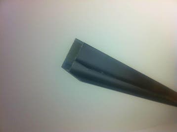 Hoekprofiel 90 Graden Tbv Glaswand 1 Cm Lengte 200 Cm, Ophalen of Verzenden, Nieuw, Douche
